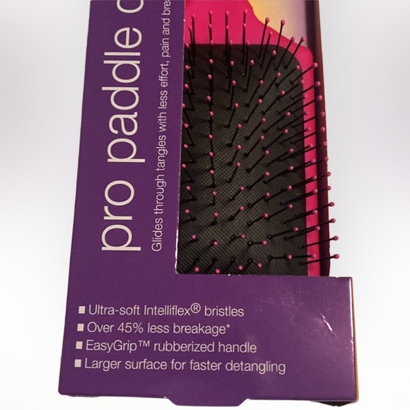 ❤️ Wet Brush Pro Paddle Detangler Brush Hot Pink New in Box - Picture 5 of 5